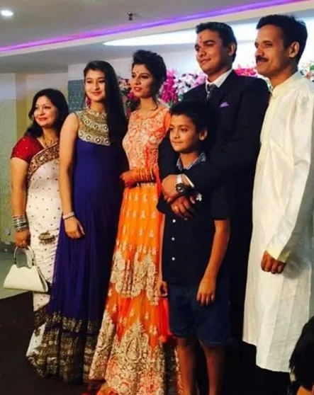 Aastha Punia old photo (in Blue Dress)