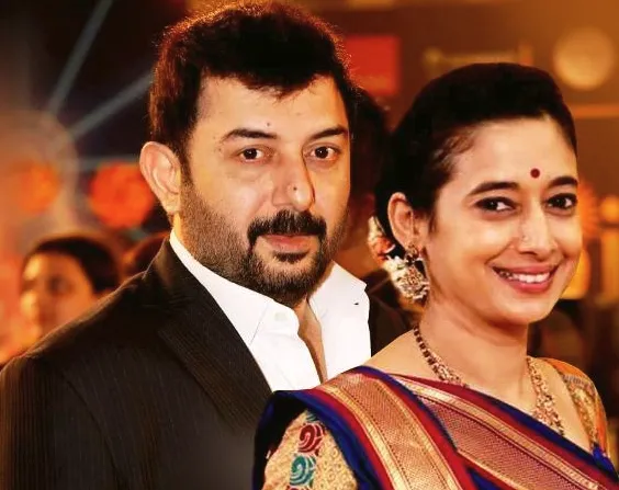 Arvind Swami with Second Wife Aparna Mukerjee