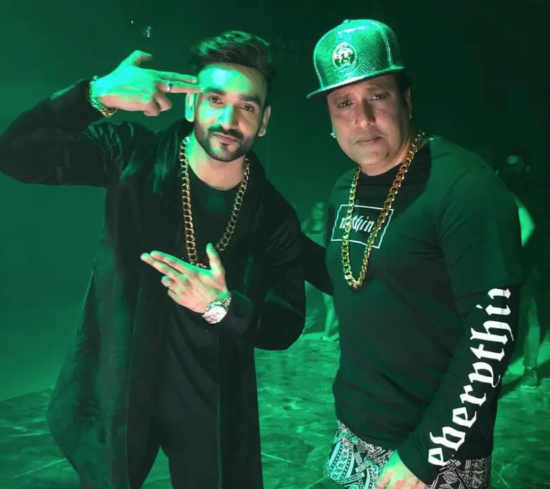 Fazilpuria and actor govinda