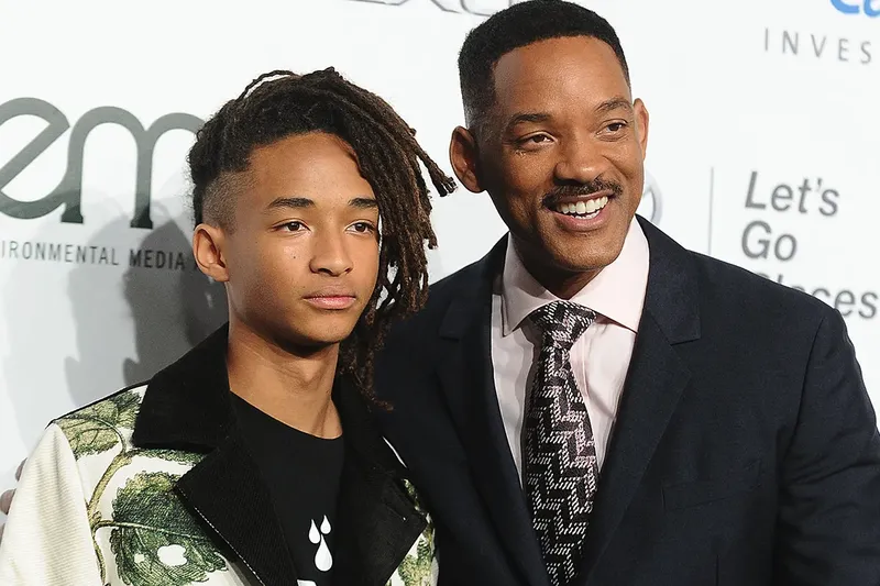 Jaden Smith with dad Will Smith