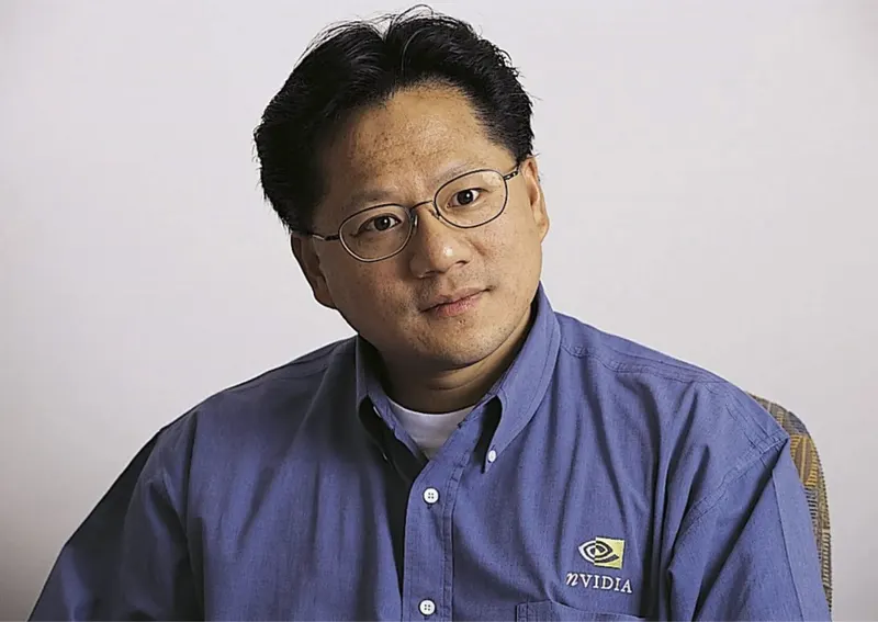 Jensen Huang Young Photo