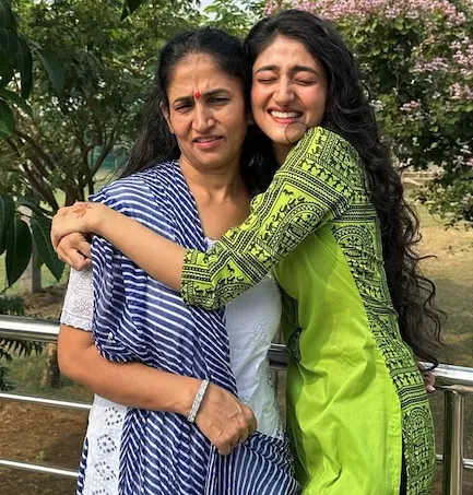 Neha Byadwal IAS with Mother