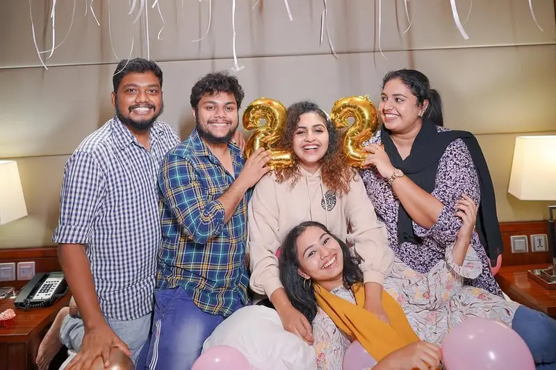 Noorin Shereef Family photo