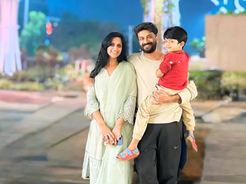 Satyadev kancharana with family
