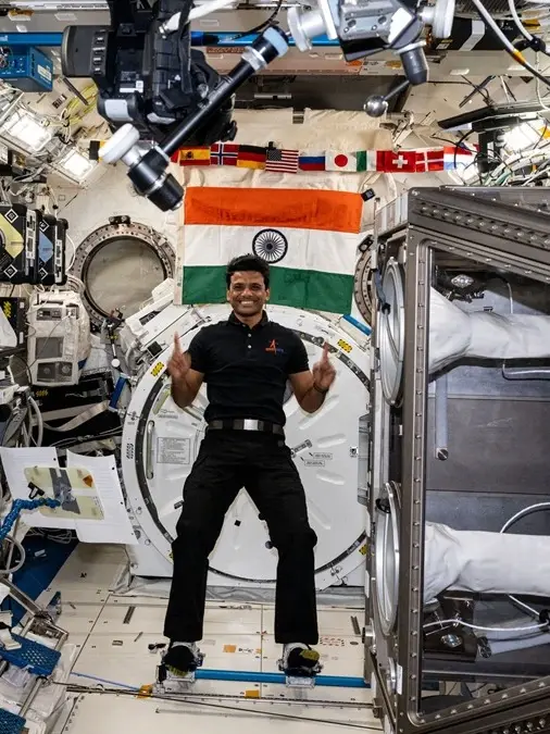 shubhanshu shukla In International space