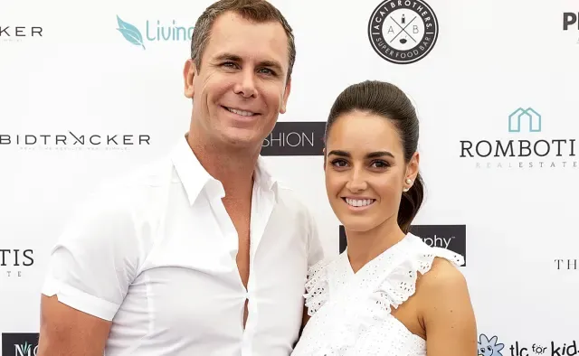 Wayne Carey and Jessica Paulke