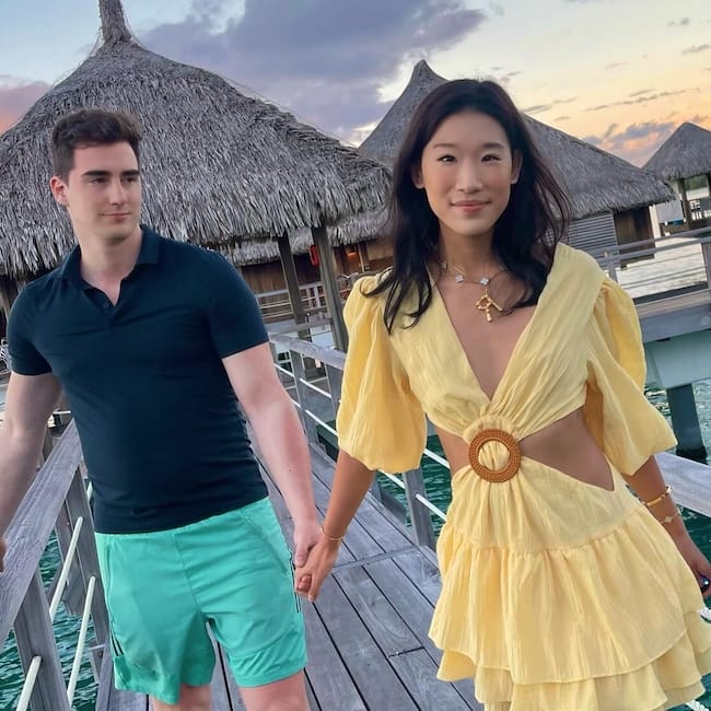 Becca Bloom and David Pownall