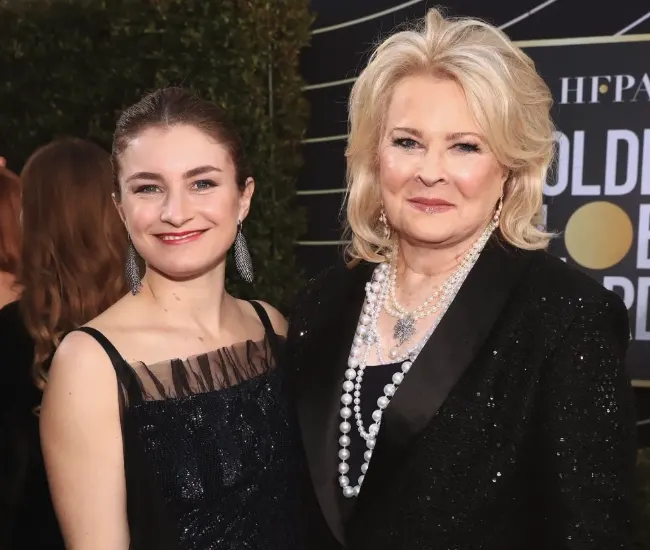 Chloe Malle with Mom Candice Bergen