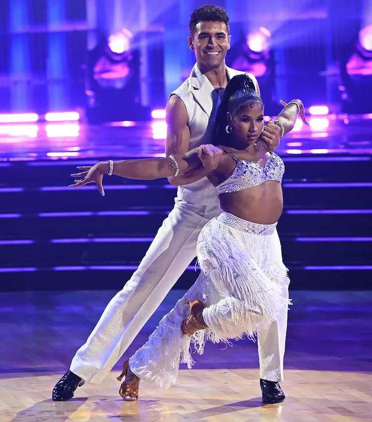 Jordan Chiles and Exra sosa