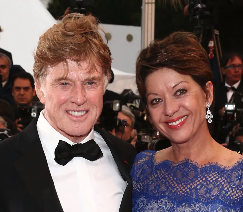 Robert Redford and Wife Sibylle Szaggars