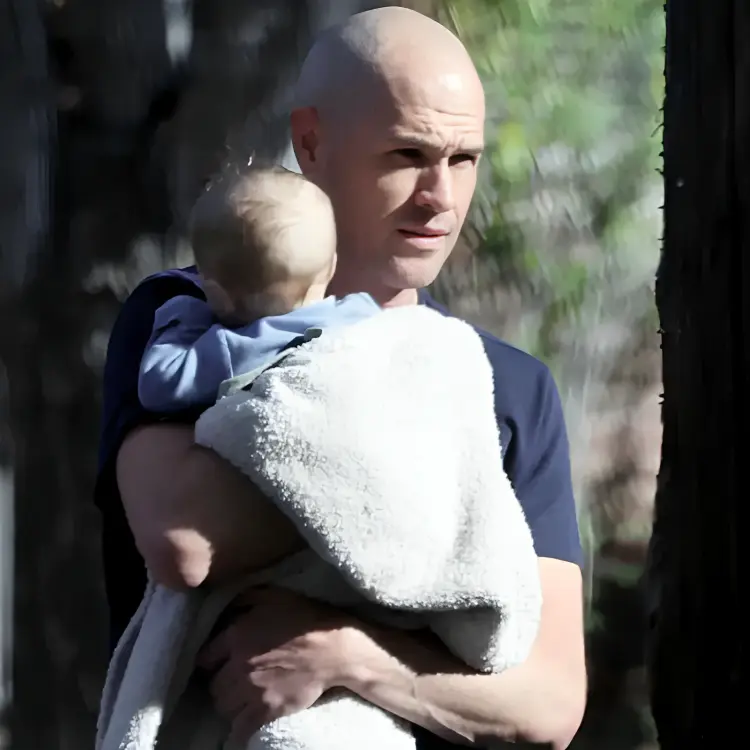 Paul wegman with baby