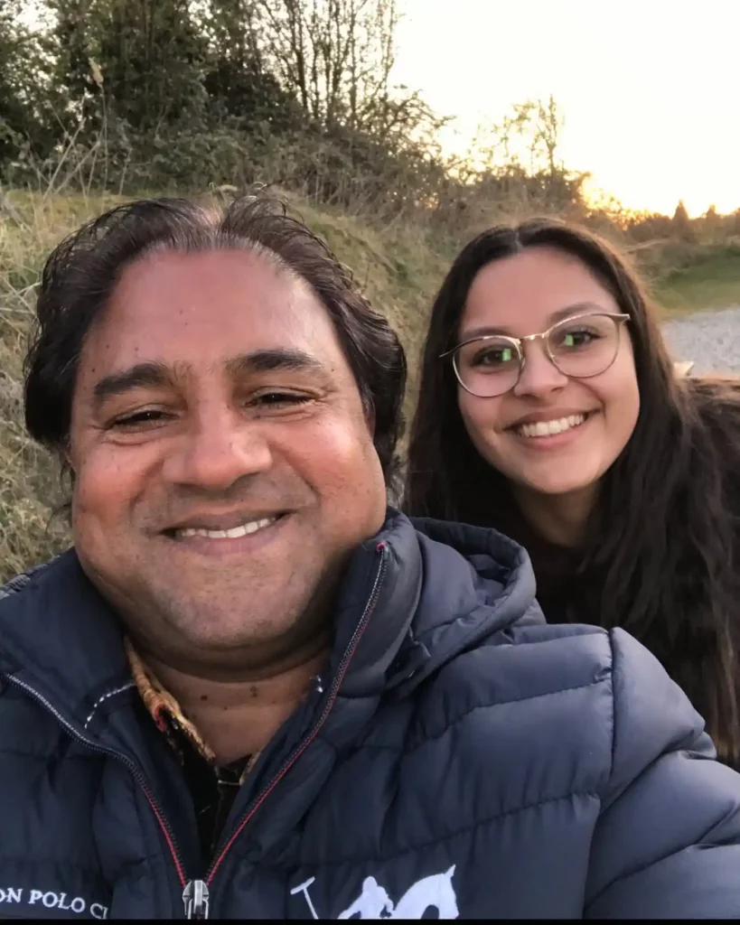 Amber Østergreen Ram Singh – Biography, Age, Height, Career, Miss India Europe 2025 2 Amber Østergreen Ram Singh with father Davinder Ram Singh