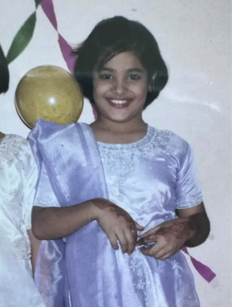 Arushi Chawla Childhood Photo