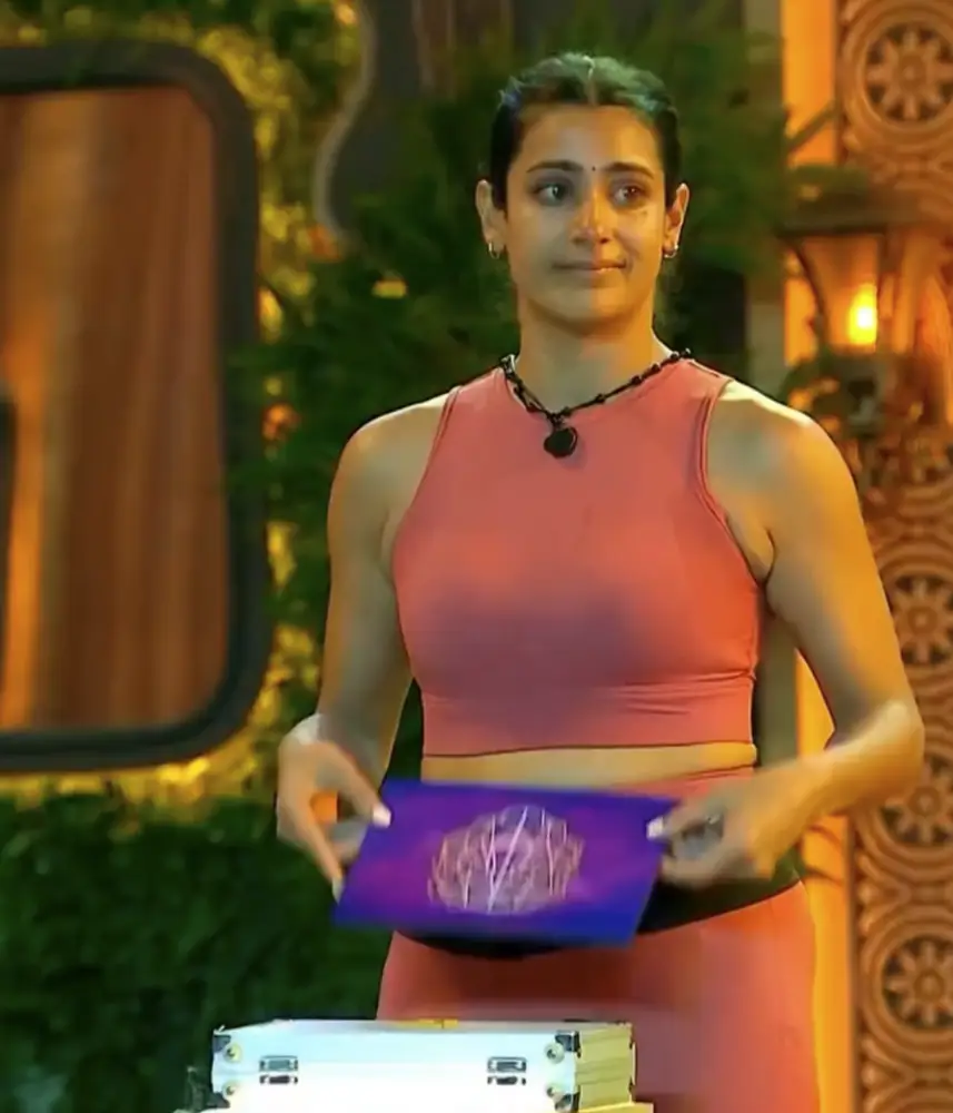 Arushi Chawla at The 50 (JioHotstar Reality Show)
