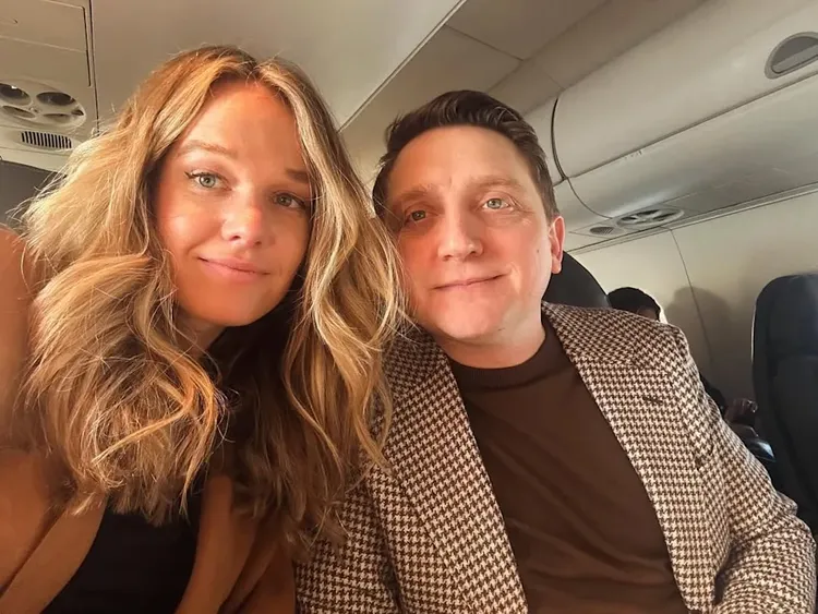 Tricia McLaughlin with her husband Ben Yoho