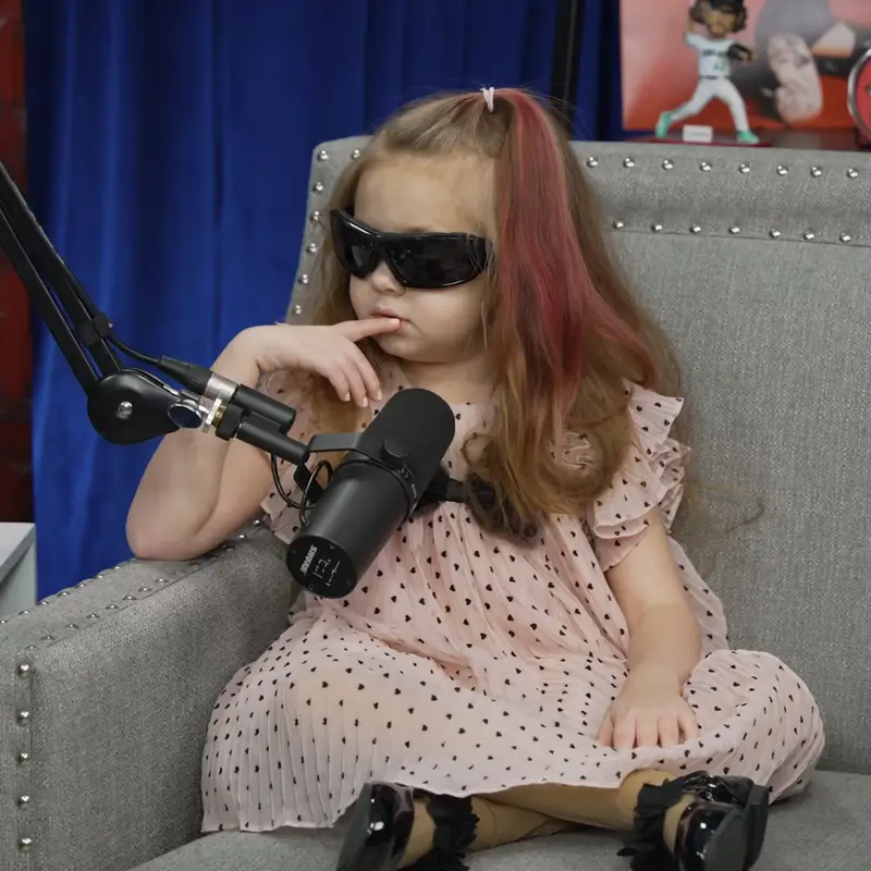 Hannah Strickland at Theo Von podcast