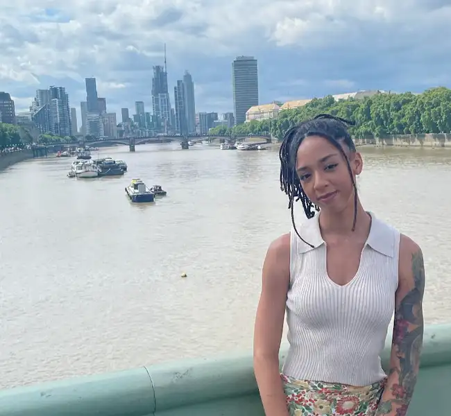 Amala Ekpunobi in London, 2022