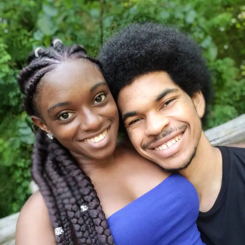 Jordyn January and Jarrett Allen 2021