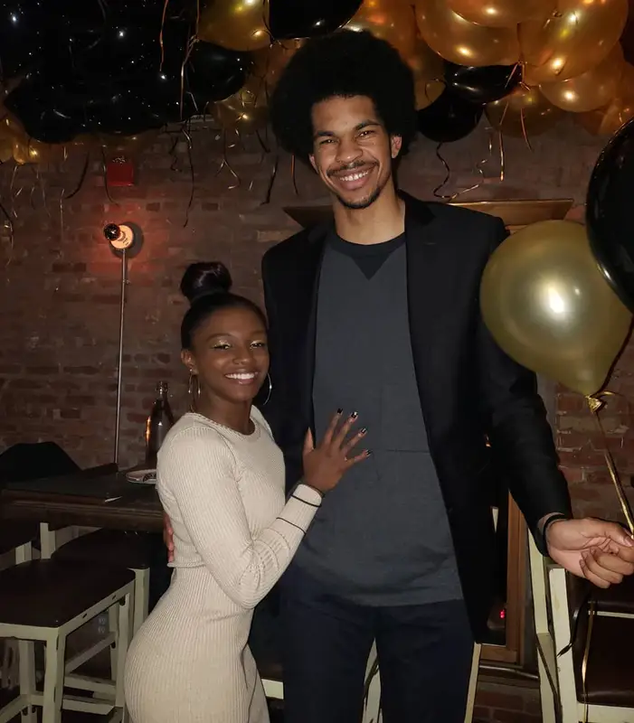 Jordyn January and Jarrett Allen (2021)
