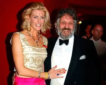 Baron Steven Bentinck and Lisa Hogan
