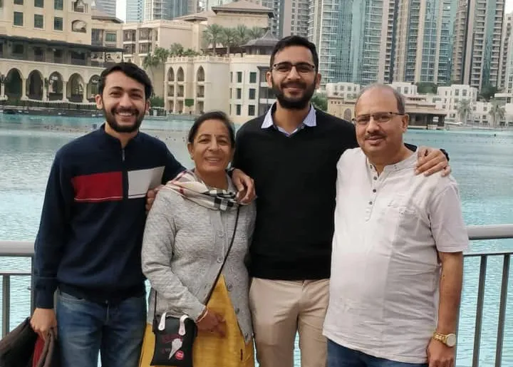 Ashutosh Ranka (CJP) Biography - Age, Education, Family 4 Ashutosh Ranka Family From left Younger Brother, Mother Ashutosh and his Father