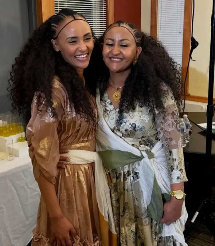 Melat Kiros - Age, Relationship, Ethnicity, Congress 2 Melat Kiros with Her Mother on Mother's Day