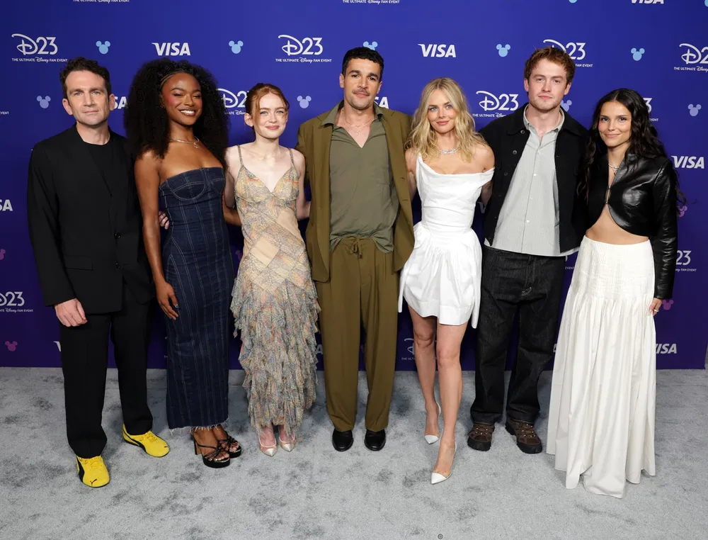 Maya Boyd Biography - Ethnicity, Family, Background 4 Jake Schreier, Maya Boyd, Sadie Sink, Christopher Abbott, Samara Weaving, Kit Connor, and Inde Navarrette at D23 Expo