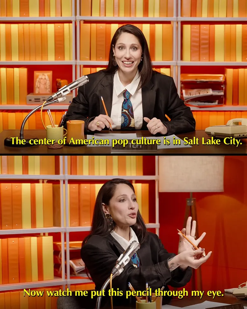 Tefi Pessoa bringing her trademark humor and pop culture hot takes to Tefi Talks